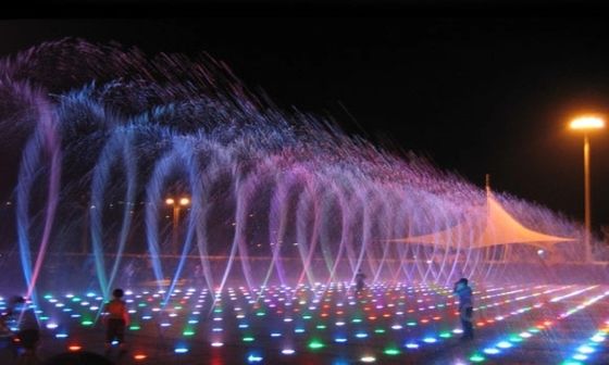 1,5" bec de fontaine de danse d'oscillation d'acier inoxydable de Digital