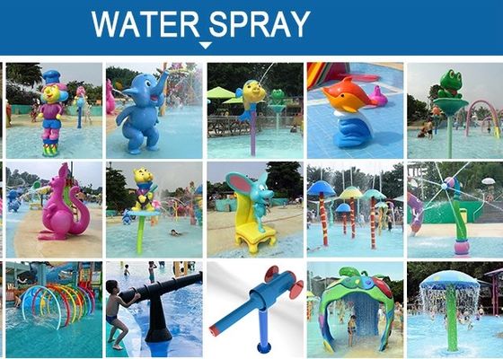 Glissière d'eau de singe de fibre de verre d'enfants de piscine