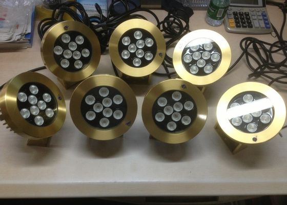 Les accessoires en laiton 9W de fontaine de piscine ont mené les lumières sous-marines
