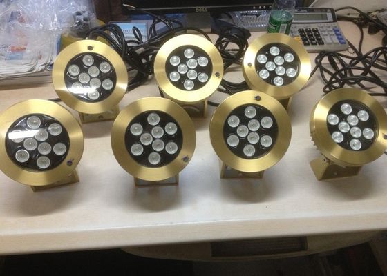 Les accessoires en laiton 9W de fontaine de piscine ont mené les lumières sous-marines