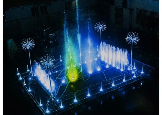 DN65 2,5" becs en cristal de fontaine de la danse DN80 d'hémisphère