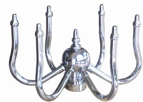 Accessoires de fontaine de piscine de Chrome 1,5" bec DN40 tournant