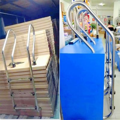 5 étape échelle de piscine d'acier inoxydable de 1.35mm FRB