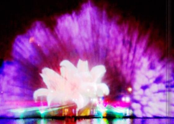 projection d'écran d'eau de bec d'acier inoxydable de la fontaine 60m3/h
