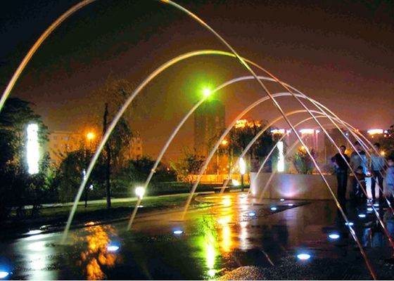 Couleur changeant la fontaine d'eau laminaire du jet 1.5m de LED