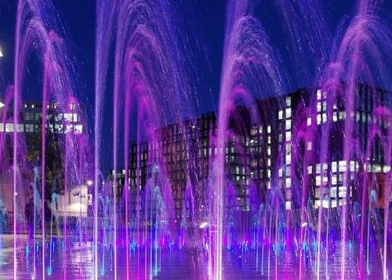 Légère brûlure en laiton réglable Jet Fountain Spray Nozzles de 20mm