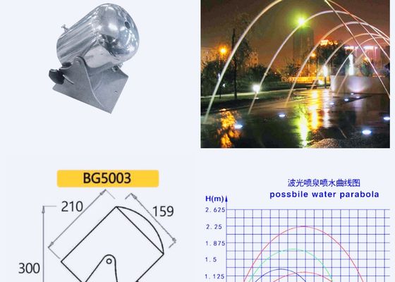 Bec laminaire de fontaine de l'acier inoxydable SS304 14mm