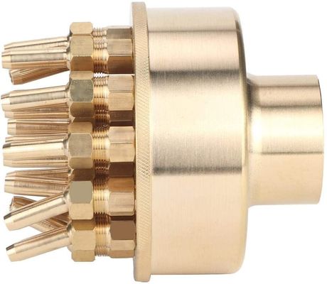 DN40 en laiton 1 1/2 » 3 couches fleurissent fontaine Jet Nozzle