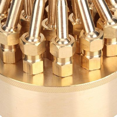 DN40 en laiton 1 1/2 » 3 couches fleurissent fontaine Jet Nozzle
