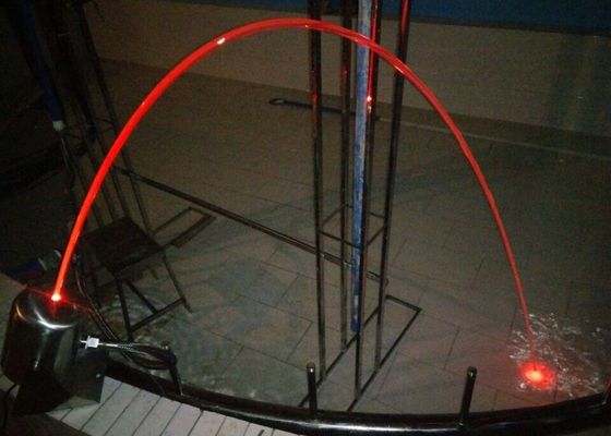 Lumières laminaires d'acier inoxydable de Jet Fountain With 3w RVB de l'eau 2000L/H