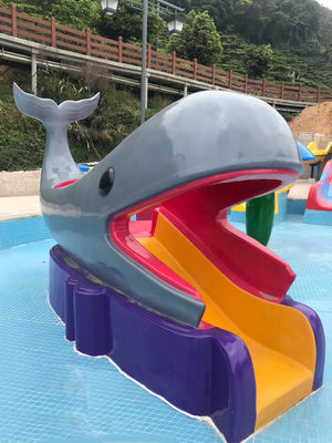Glissière d'eau de bateau de terrain de jeu d'enfants de TUV pour la station de vacances d'arrière-cour