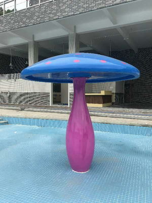 Anti cascade extérieure UV de champignon d'équipement de parc aquatique d'enfants
