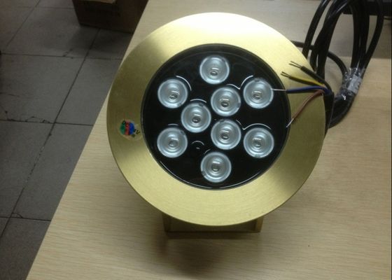 24V 9W a mené l'angle de faisceau léger imperméable de 120 degrés de piscine