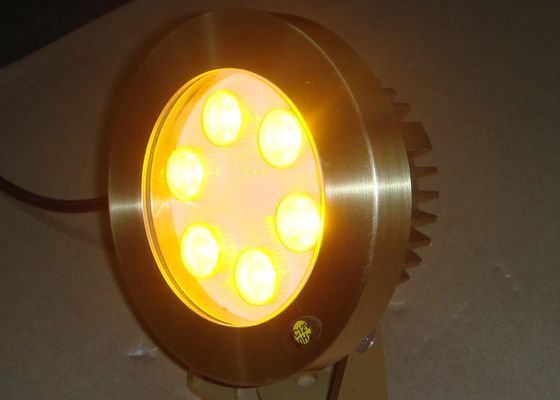Lumière d'eau du fond des accessoires LED de fontaine de piscine de RVB