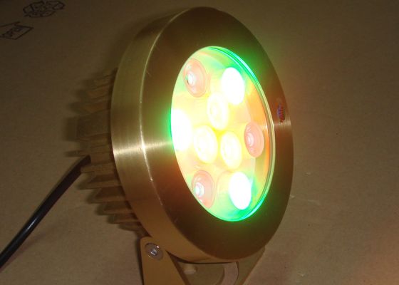 Lumière d'eau du fond des accessoires LED de fontaine de piscine de RVB
