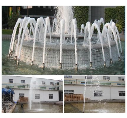 15M3/H DN40 1,5" des solides solubles écument jet de bec de fontaine d'eau