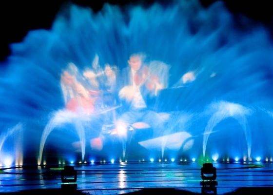 60m3/h 4" jet de bec d'exposition de film des accessoires solides solubles de fontaine de la piscine DN100
