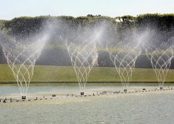 SS304 282L/min bec tournant de fontaine de 1,5 pouces