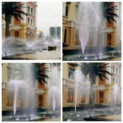 Jet variable multi de fontaine de vente d'acier inoxydable d'approvisionnement chaud d'usine