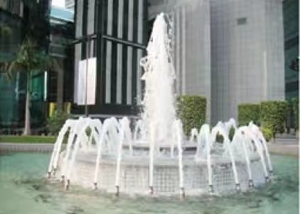 Piscine de Jet Dancing Fountain Nozzles For de mousse de 1 pouce