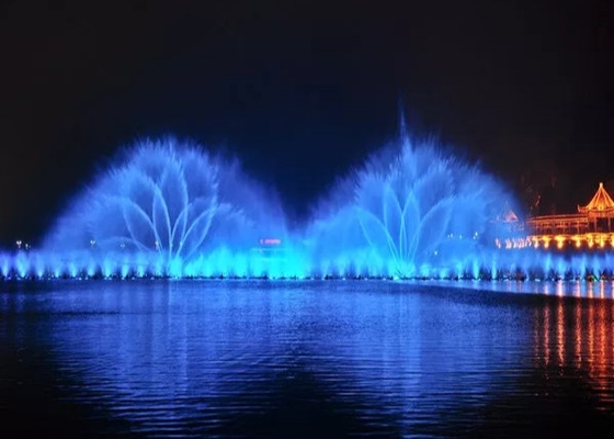 IP68 1" fontaine de la danse DN50 équipe DMX d'un gicleur 512 Digital commandée