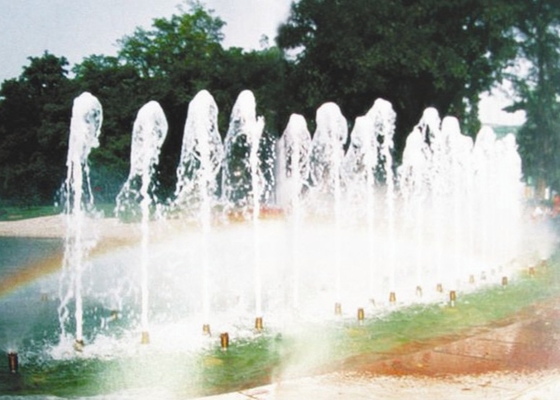 jet de danse écumeux en laiton de Jet Vertical Or Parabolic Water de la fontaine 25m3/H