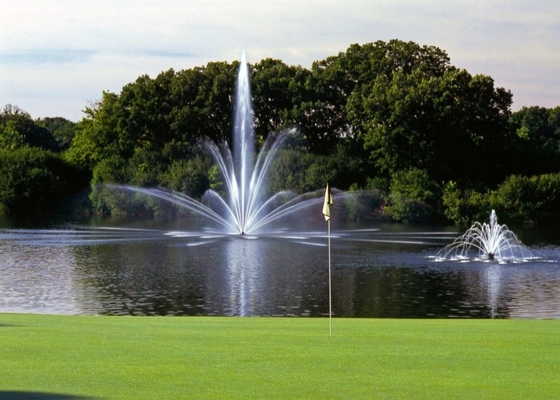 Fontaine d'eau de flottement d'acier inoxydable pour le lac