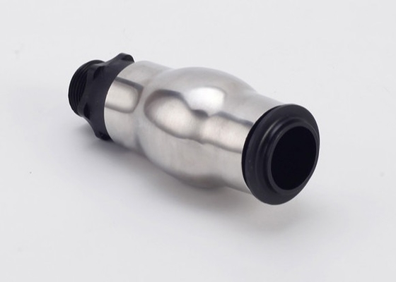 Jet écumeux de bec de fontaine d'eau de mousse d'acier inoxydable