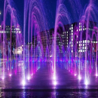 DN25 1" fontaine de la danse SS304 équipe la taille d'un gicleur 3m de jet d'eau