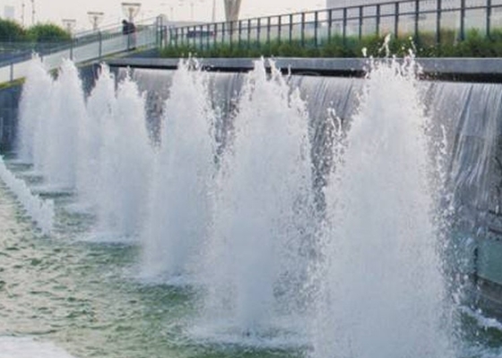 2,5 la fontaine de danse de pouce DN65 équipe la conception d'un gicleur graphique