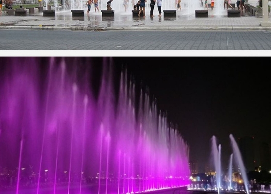 la fontaine de danse de débouché de l'eau de 70Kpa 20mm équipe d'un gicleur pour le parc
