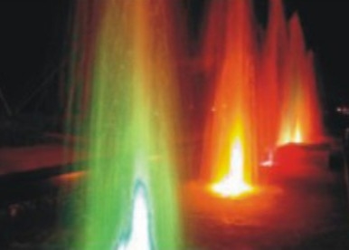 Fontaine d'eau de la tour DN80 de glace d'acier inoxydable Jet Nozzle