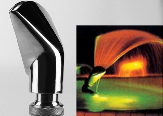 La fontaine multi de danse de style de fan de direction équipe la pression d'un gicleur 80Kpa