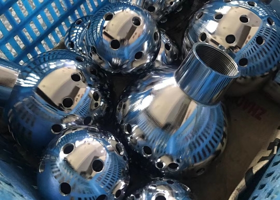 3" SS304 Crystal Ball Dancing Fountain Nozzles 65m3/h