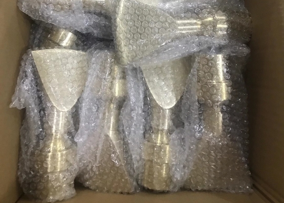 1" bec entièrement en laiton réglable de fleur de jet de fontaine de fan de direction
