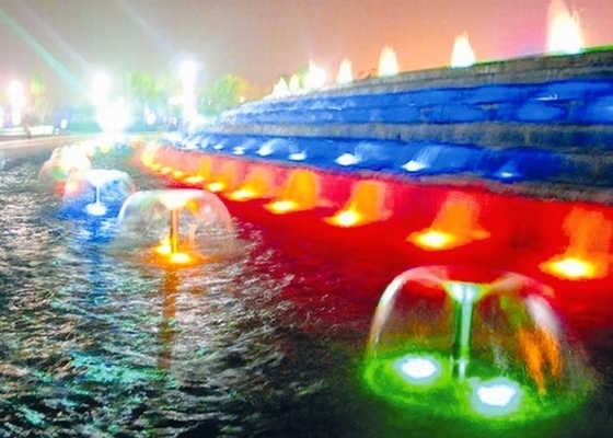 la fontaine de la danse 22gpm équipe le jet d'un gicleur de fontaine de champignon de l'eau DN25