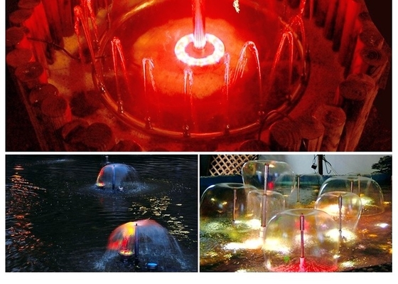 la fontaine de la danse 22gpm équipe le jet d'un gicleur de fontaine de champignon de l'eau DN25