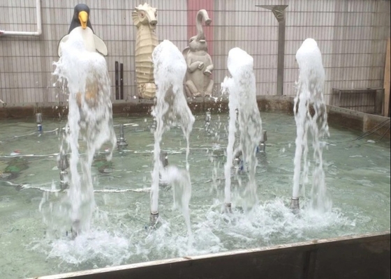 la fontaine de la danse 15m3/H équipe le jet d'un gicleur écumeux de mousse d'acier inoxydable