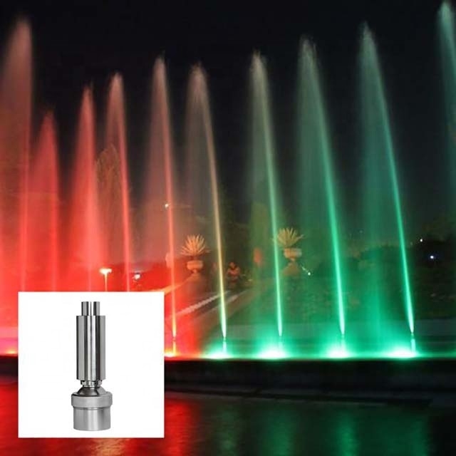 Jet écumeux 25m3/h de bec de fontaine de l'eau de danse colorée de musique