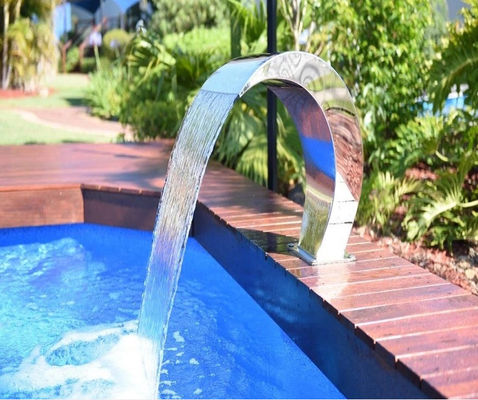 300mm Stainless Steel Waterfall Jet
