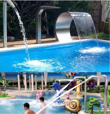 Massage Stainless Steel Waterfall Jet