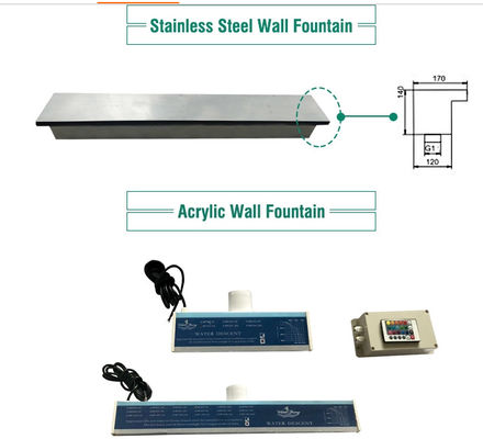 1.5 Inch Stainless Steel Waterfall Jet