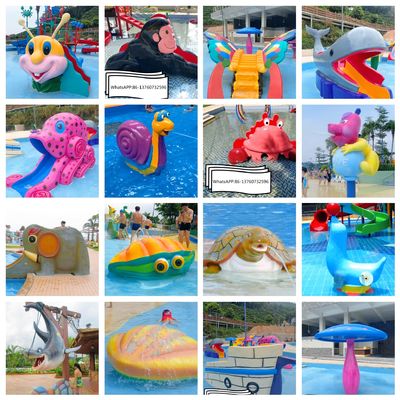Fiberglass Swimming Pool Pirate Water Slides