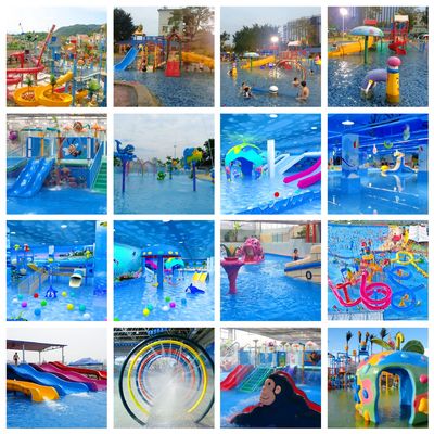 Fiberglass Swimming Pool Pirate Water Slides