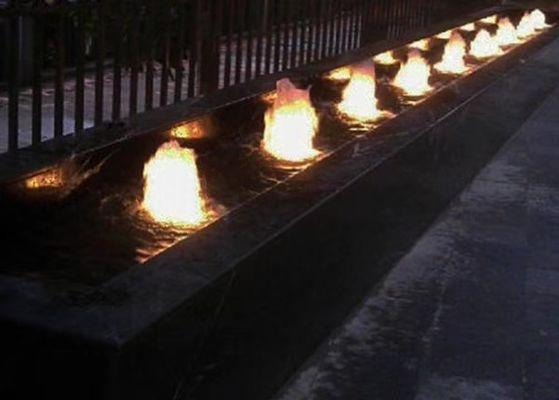 1 Inch Dancing Fountain Nozzles With Lamp Fountain Jet Nozzle
